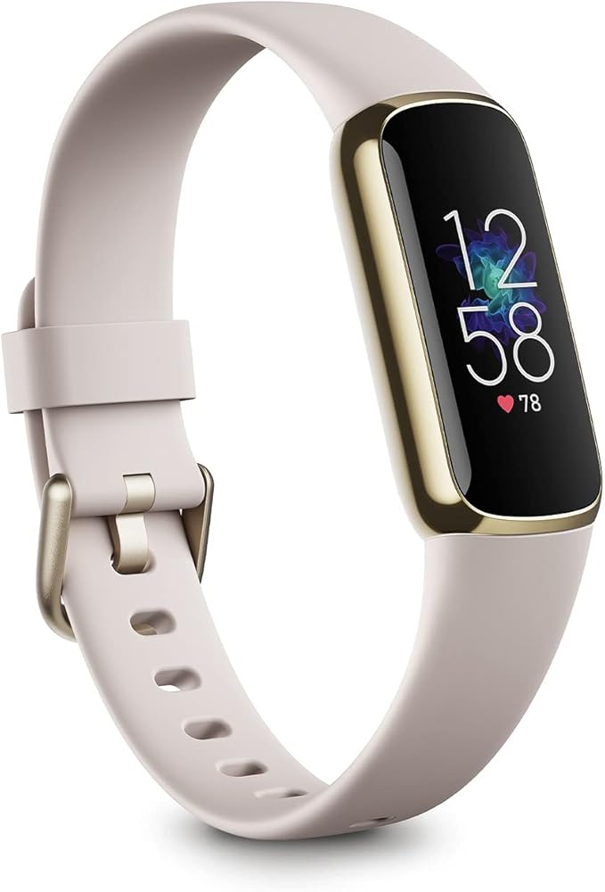 Fitbit Luxe Fitness & Activity Tracker with Heart Rate Monitor, Sleep Tracking & Smart Notifications - Perfect for Workouts, Running & Daily Health Monitoring