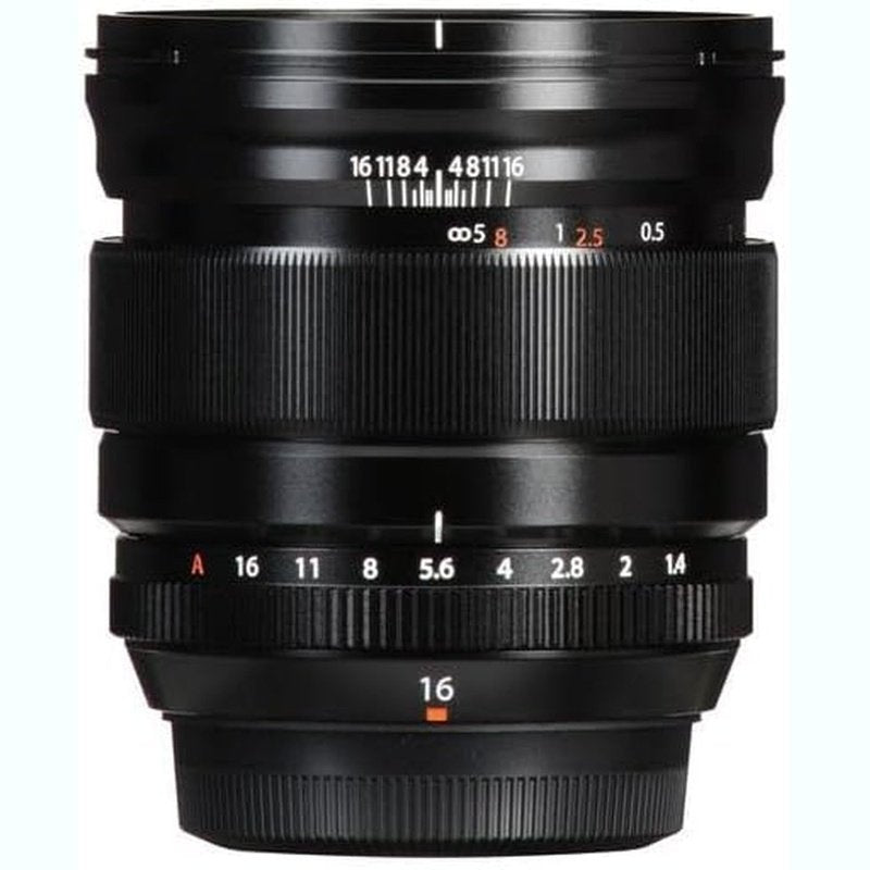 Fujifilm XF 16mm f/1.4 R WR Lens - Ultra Wide Angle Prime Lens for Fuji X-Mount Cameras | Weather Resistant | Perfect for Landscape, Street & Low Light Photography