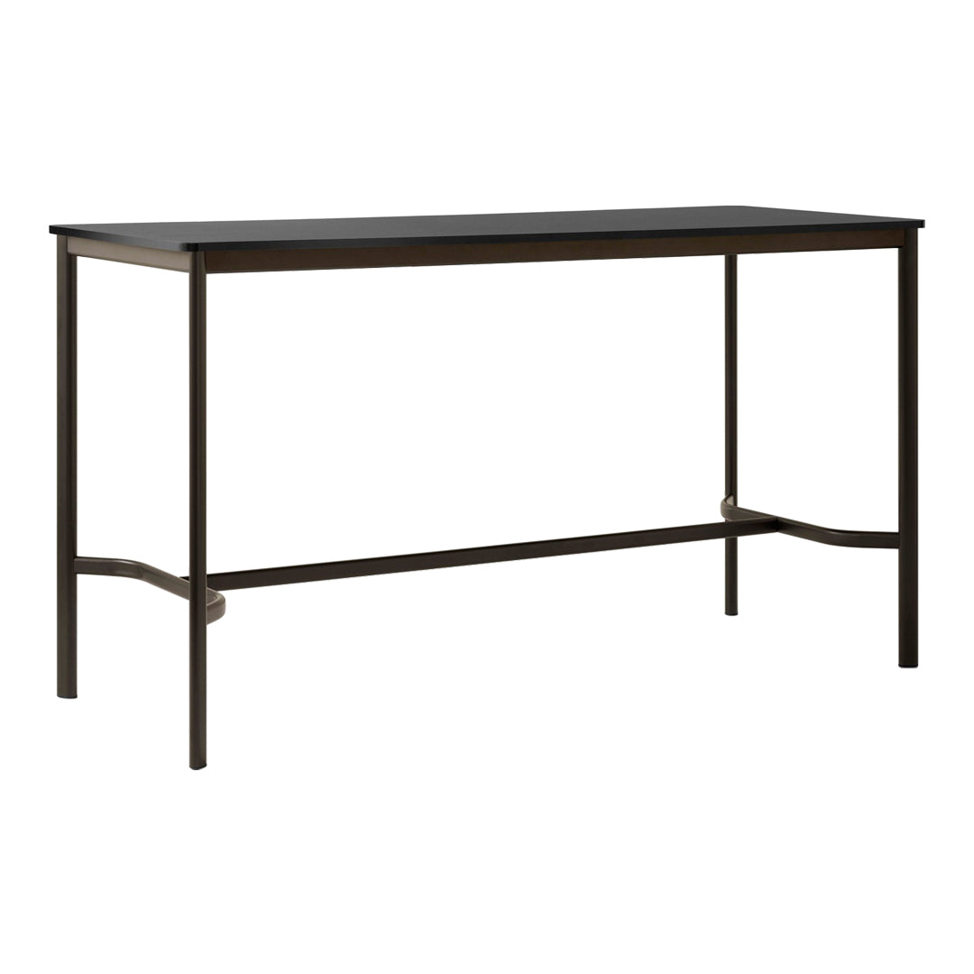 Modern Drip HW64 Bar Table - 36 Inch Height, Industrial Style for Kitchen, Dining Room & Bar - Perfect for Entertaining & Small Spaces