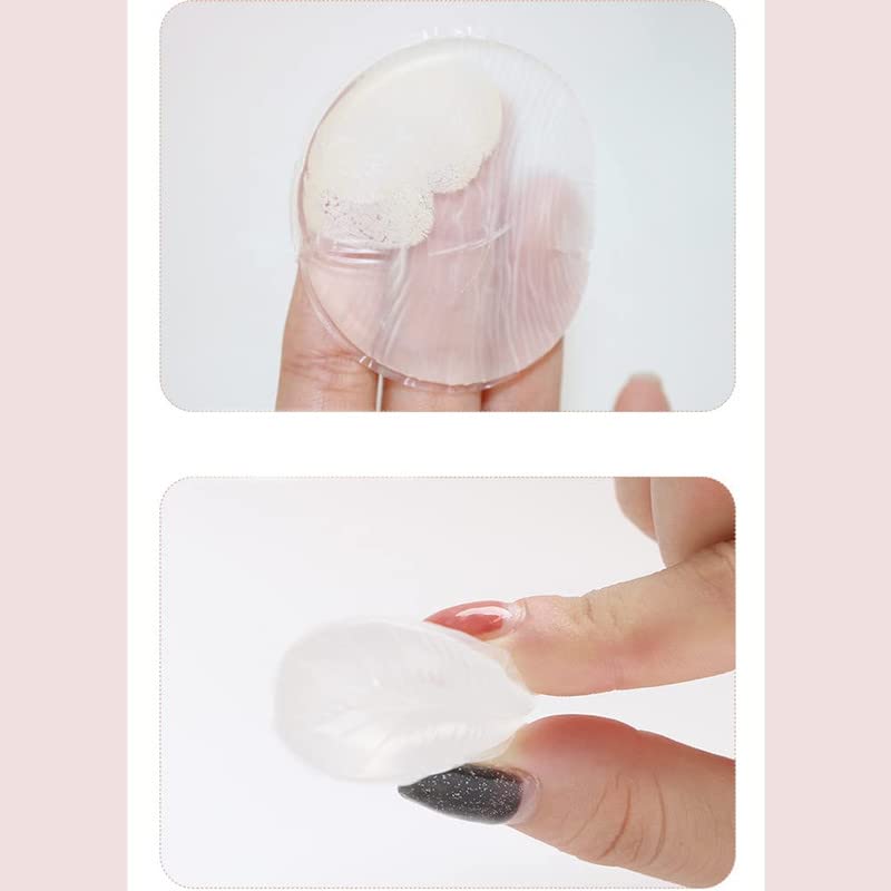 FAMEZA 6-Pack Silicone Makeup Beauty Blender Puff - Reusable, Easy to Clean Cosmetic Sponge for Flawless Foundation Application - Perfect for Women & Girls (Great for Travel, Daily Makeup & Professional Use)