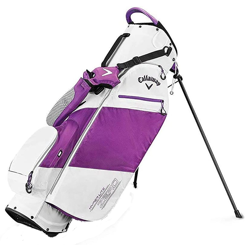 Callaway Hyperlite Zero Double Strap Stand Golf Bag - Lightweight & Durable Golf Stand Bag with Comfortable Straps - Perfect for Walking the Course or Range Practice