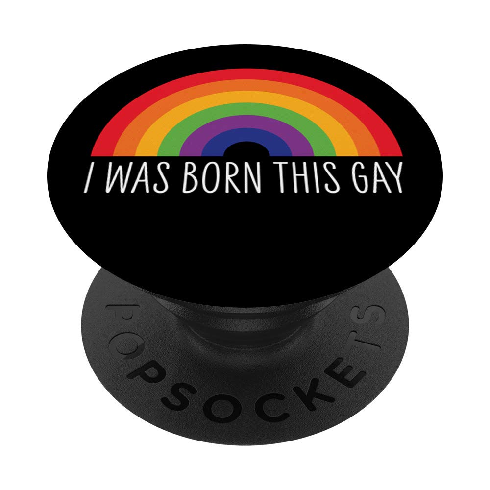 I Was Born This Way - LGBT Gay Pride T-Shirt for Pride Month, LGBTQ+ Support & Equality Awareness