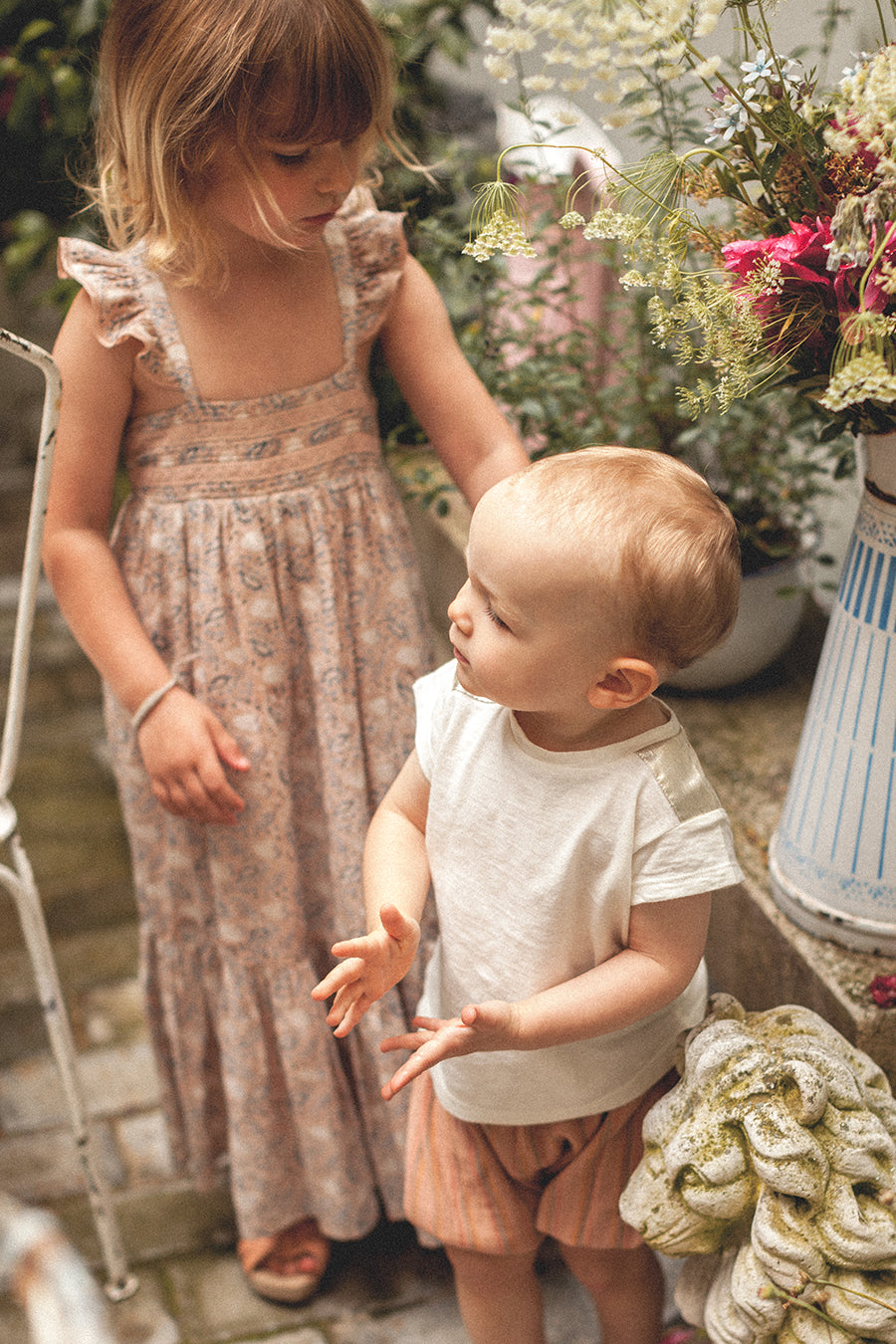 Louis Louise Merveilleuse Pink Cashmere Dress for Girls - Soft & Comfortable Winter Wear for Parties & Special Occasions