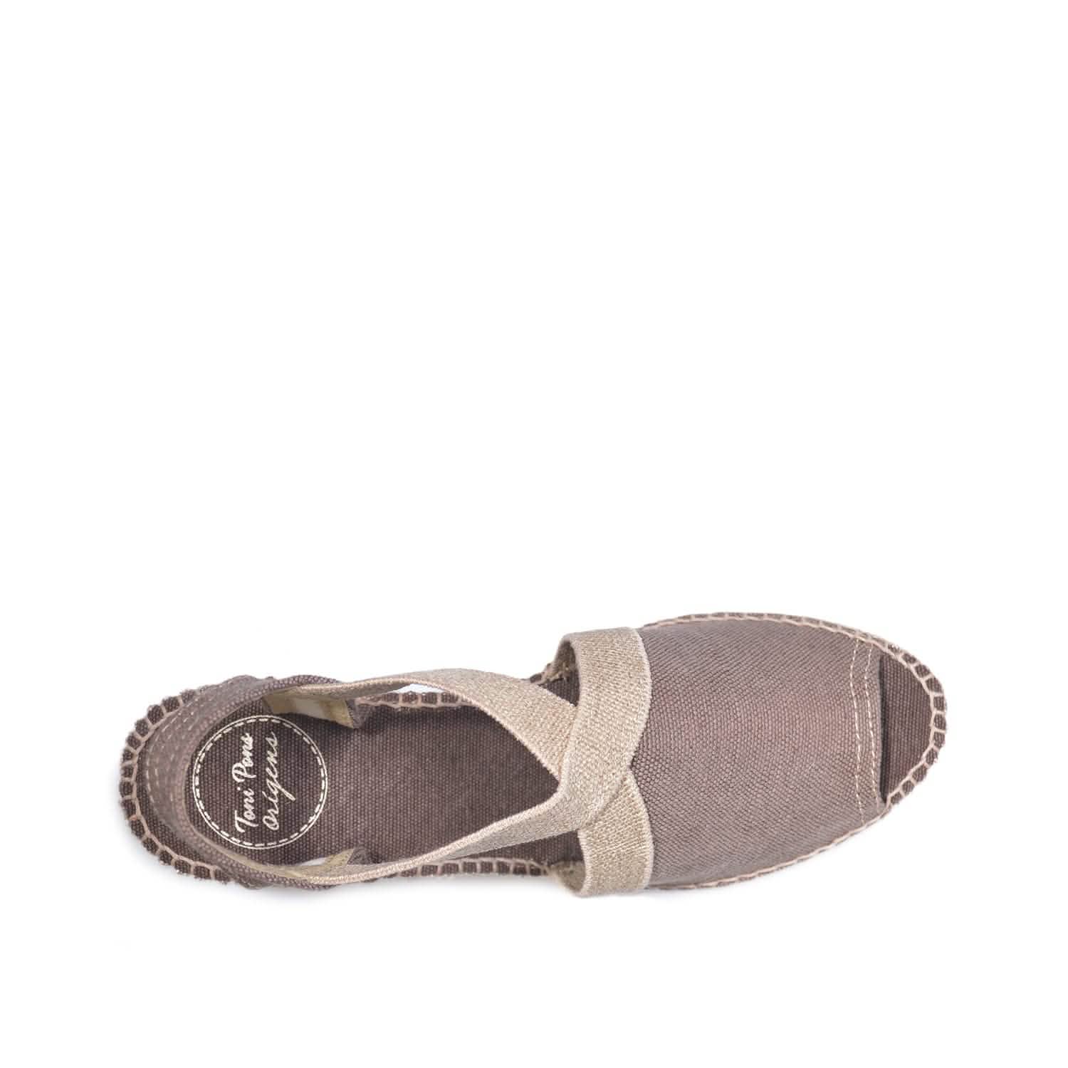 Women's Plain Canvas Wedge Espadrille Shoes - Breda V Comfortable Summer Casual Flats for Beach, Vacation & Everyday Wear