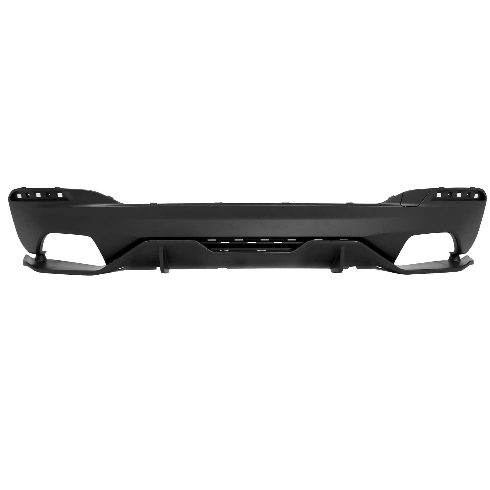 IKON MOTORSPORTS Rear Diffuser for 2017-2022 BMW 5 Series G30 M Sport Models - MP Style Type 2 PP Splitter Spoiler Valance Chin Diffuser Body Kit | Perfect for Car Upgrades & Performance Enhancement