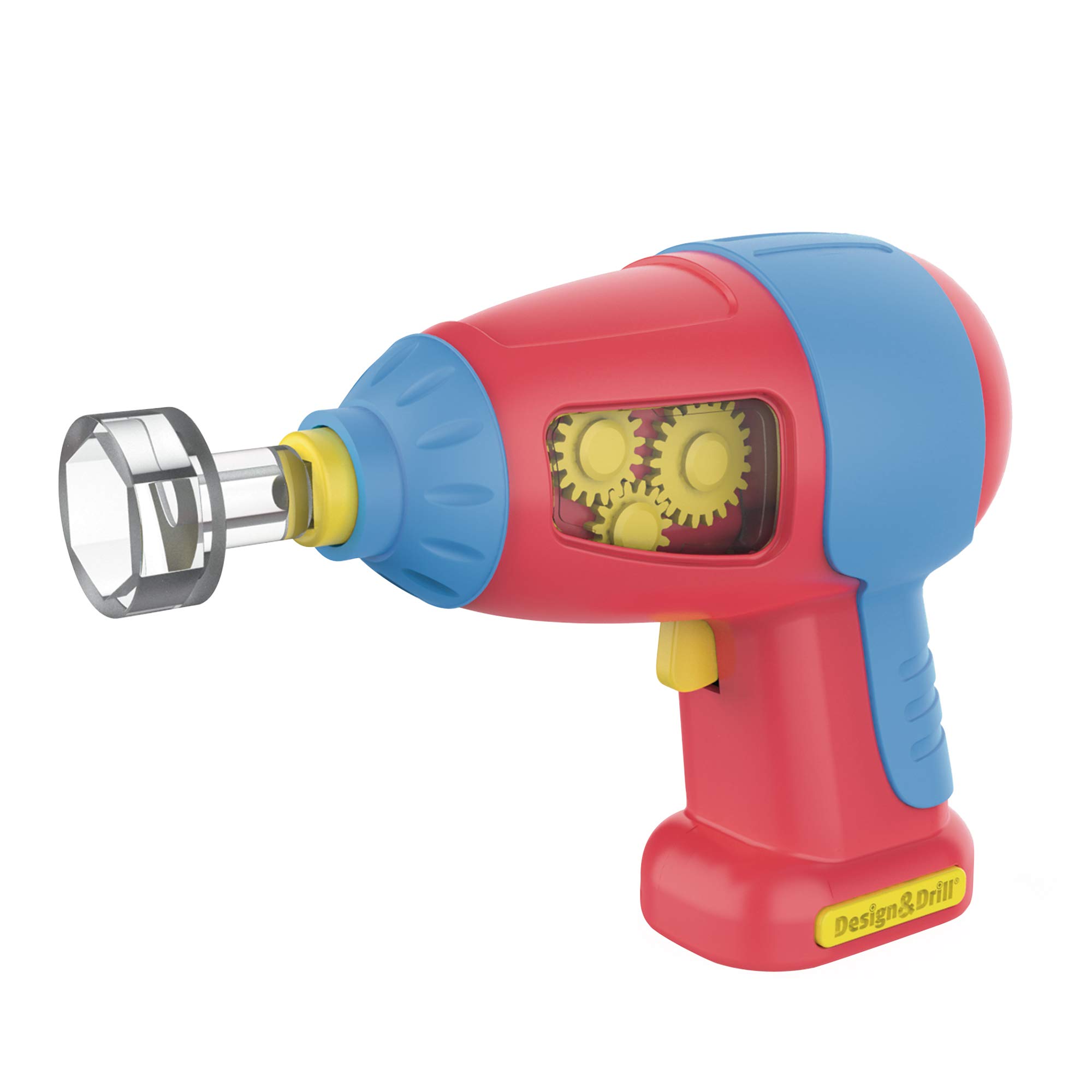 Educational Insights Design & Drill Power Toy for Kids - Real Working Electric Drill Compatible with Design & Drill Sets | STEM Learning Toy for Preschoolers | Perfect for DIY Projects & Creative Play