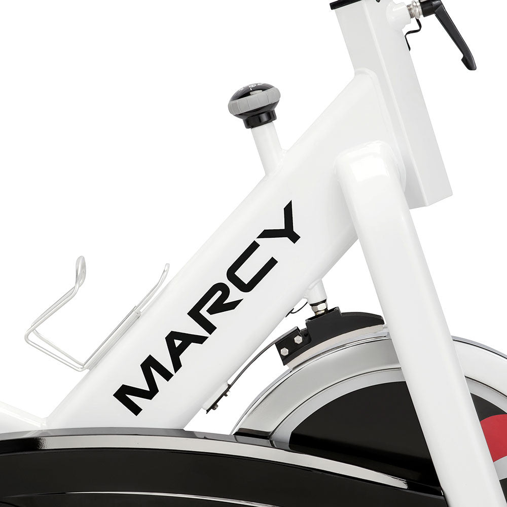 Marcy Club Trainer Exercise Bike - NSP 490 Stationary Bike for Home Gym | Indoor Cycling Workout for Cardio & Strength Training