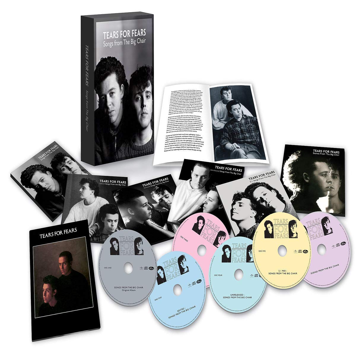 Tears for Fears - Songs From The Big Chair Audio Super Deluxe Edition (Remastered) | Vinyl, CD & Digital Download | Perfect for Home Listening & Music Collectors