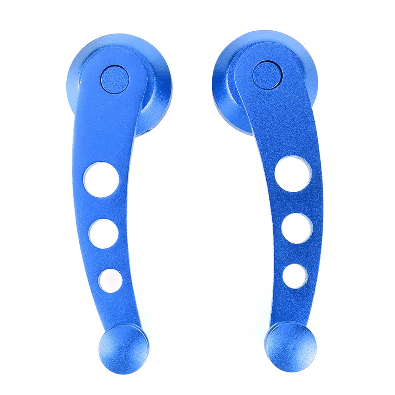 Universal Car Window Crank Handle - Aluminum Alloy Replacement Window Winder for Vehicle Glass (Green/Blue) - Perfect for Car Window Repair, Refitting & DIY Auto Maintenance