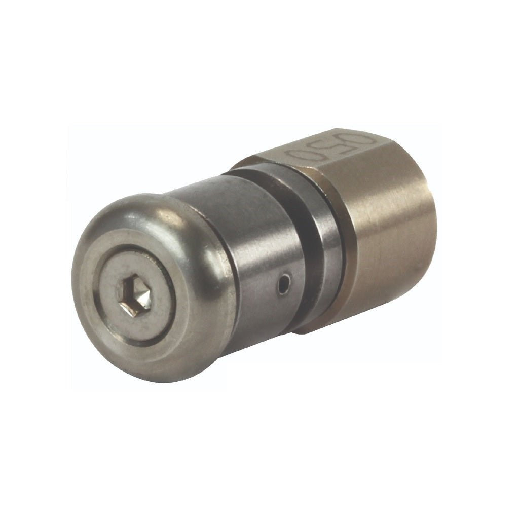 Suttner ST 49 Rotating Sewer and Drain Nozzle - 1/8 Inch Thread Side Jet High PSI 7300psi - Heavy Duty Clog Removal for Home Plumbing, Commercial Drain Cleaning, and Industrial Pipe Maintenance