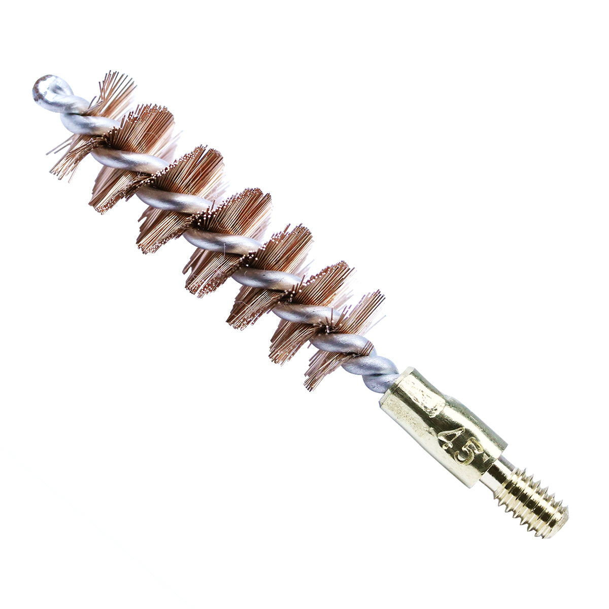Premium Gun Cleaning Kit - Solid Brass Jag, Phosphor Bronze & Nylon Brushes, Chamber & Tornado Brushes | Complete Firearm Maintenance Set for Pistols, Rifles & Shotguns | Perfect for Hunting, Range Shooting & Gun Safety