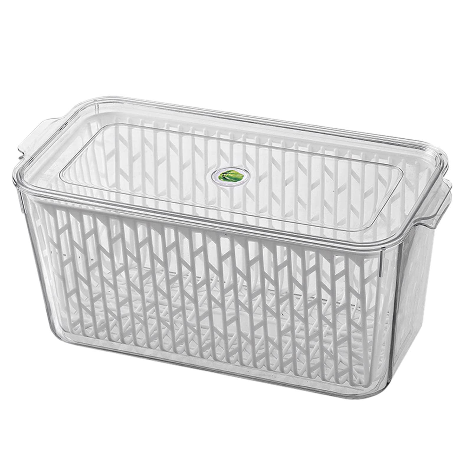 4-Compartment Bento Lunch Box - Food Grade Refrigerator Storage Container for Vegetables, Fruits & Eggs - Leakproof & Airtight Sealed Design - Rainbow Nesting Kitchen Organizers for Meal Prep & On-the-Go (Perfect for Office, School & Picnic)