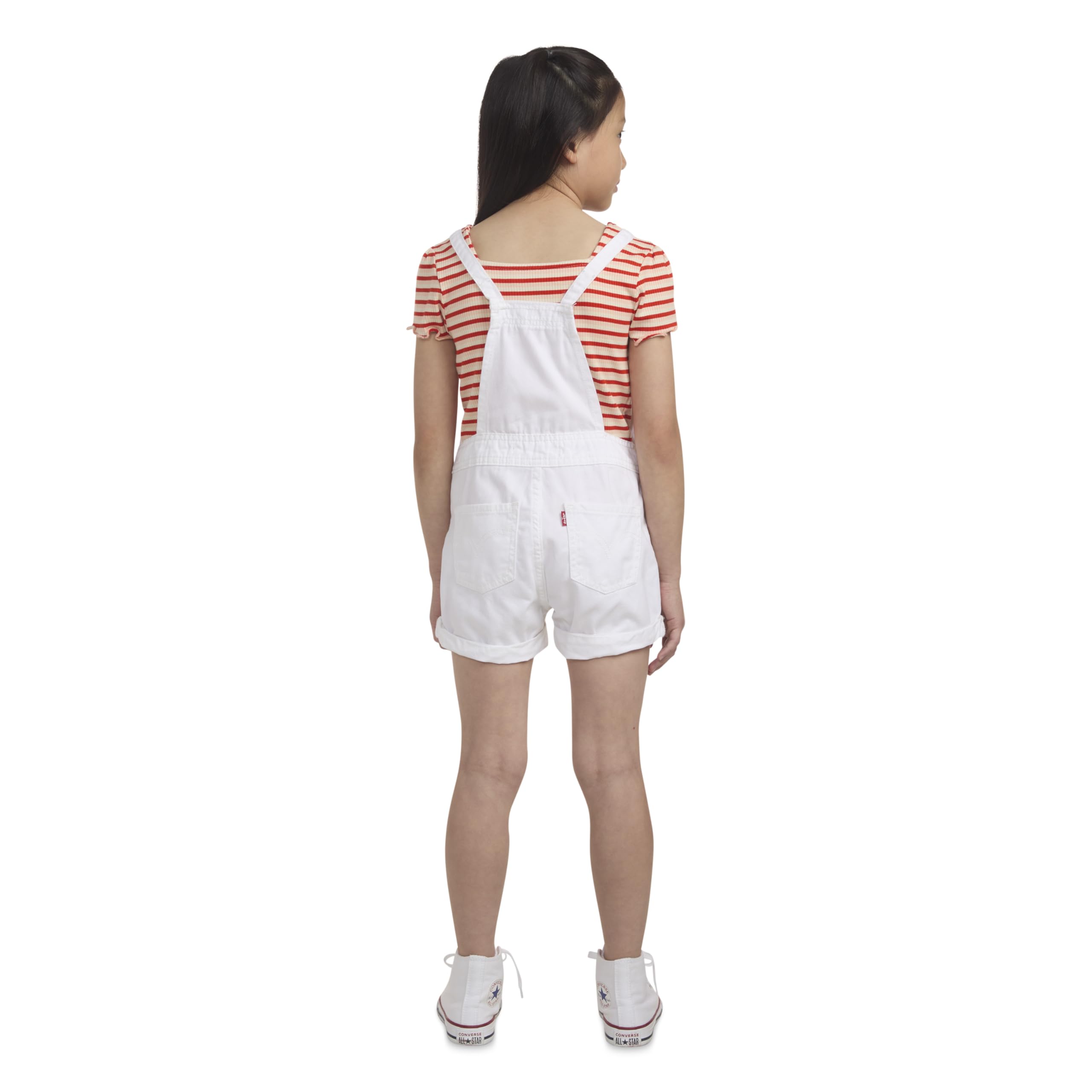 Levi's Baby Boys Denim Shortalls Rompers - Stylish & Comfortable Outfit for Toddlers - Perfect for Playdates, Daycare & Summer Adventures