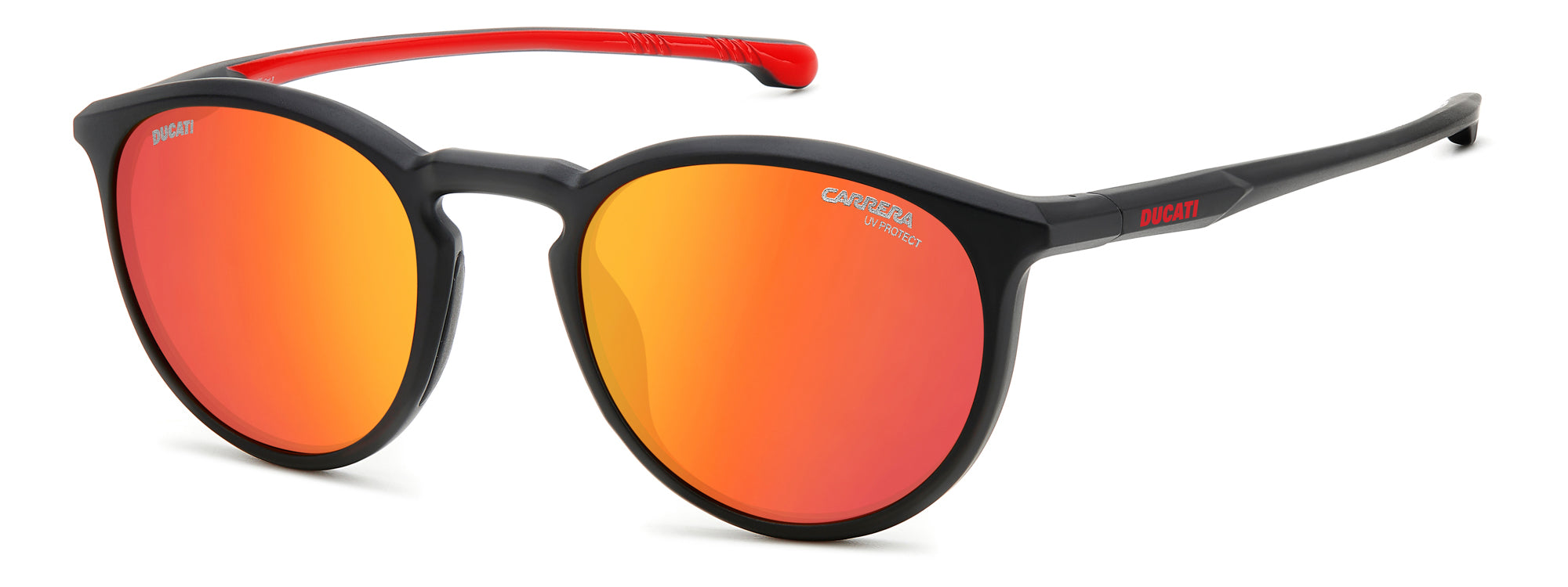 Ducati Carrera CARDUC 035/S Sunglasses - Polarized Motorcycle Riding Glasses for Men & Women - UV Protection for Cycling, Driving, Outdoor Sports & Adventure Activities