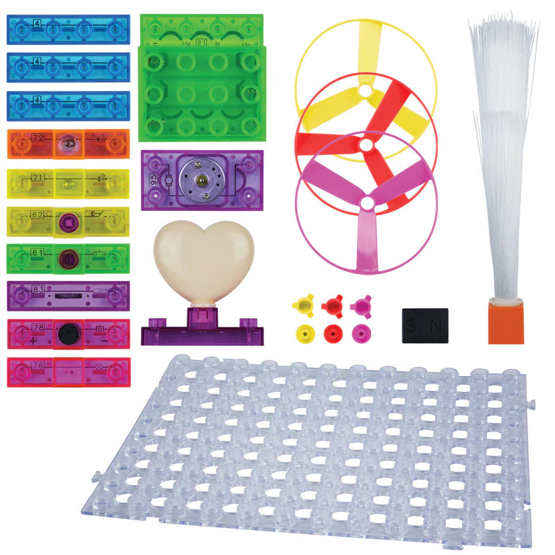 Circuit Blox™ 59 Project Classroom Set - STEM Learning Electronics Kit for Kids | Build Circuits & Explore Electricity | Perfect for School Labs & Homeschool Science Projects