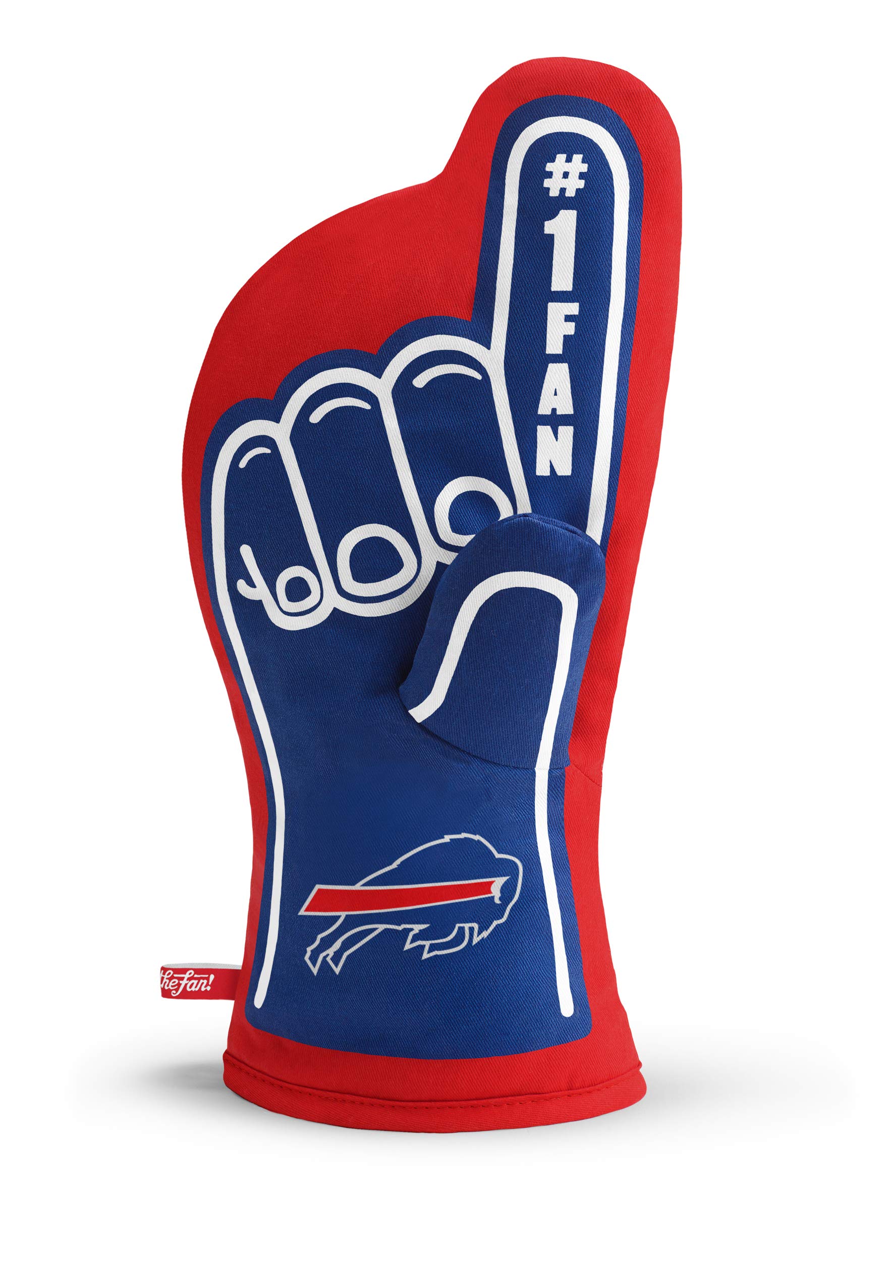 NFL Team Logo Unisex Oven Mitt - Heat Resistant Kitchen Glove for Baking, Grilling & Cooking - Perfect for Football Fans & Home Chefs