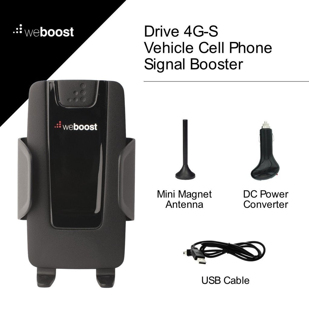 Wilson Electronics DT Cell Phone Signal Booster for Small Home or Office - 4G LTE Signal Amplifier for Verizon, AT&T, T-Mobile - Gray (Retail Packaging) - Improve Call Quality & Data Speed in Basements, Rural Areas & Offices