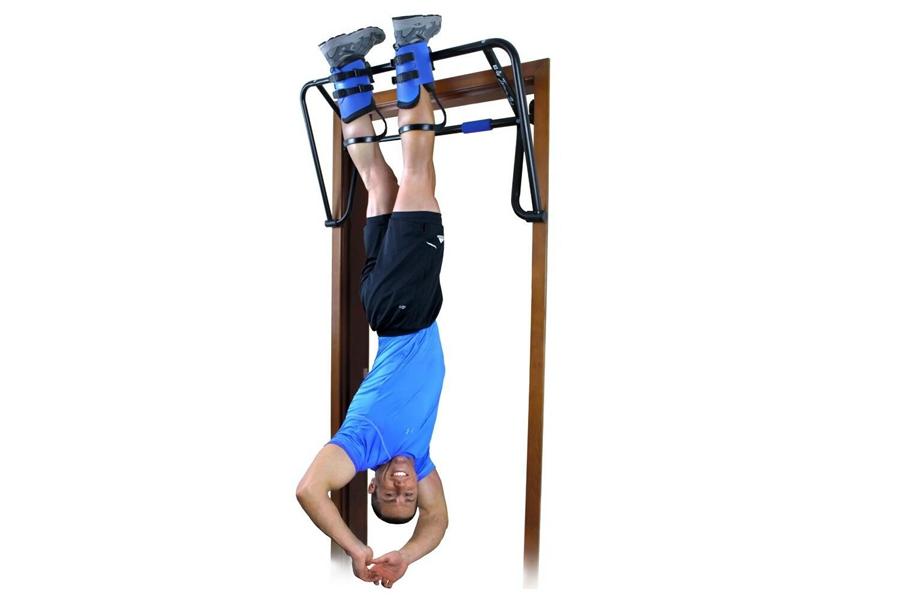 Teeter EZ Ups Inversion & Chin Up Rack System - Home Gym Equipment for Back Pain Relief & Full Body Workout | Perfect for Home Fitness, Physical Therapy & Strength Training