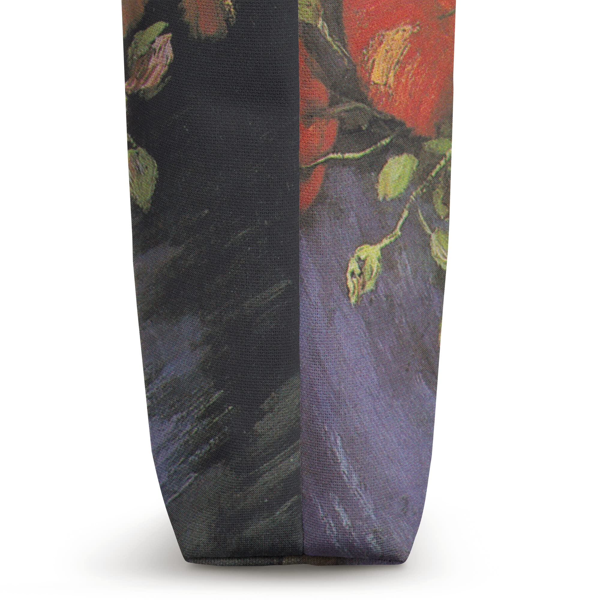 Vincent van Gogh Vase With Red Poppies Tote Bag - Art Lover's Canvas Shopping Bag for Museum Visits & Daily Use