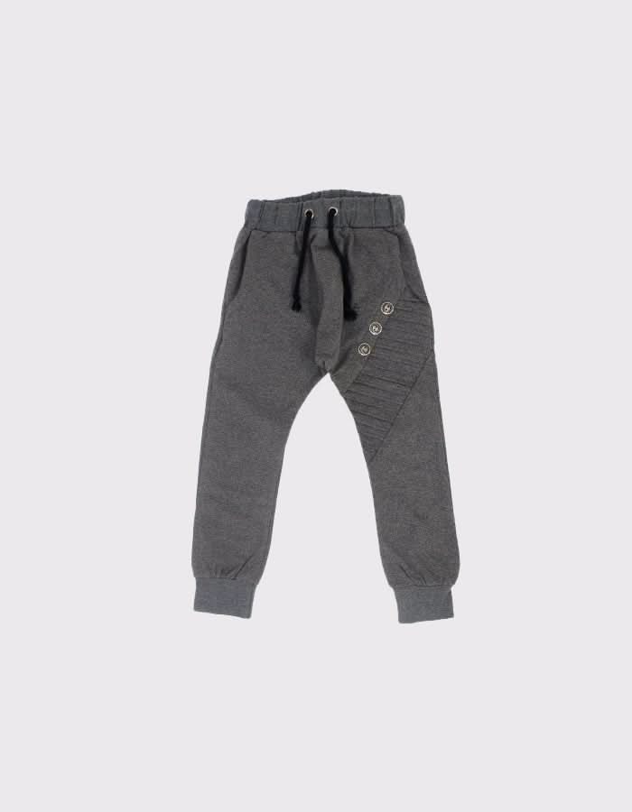Kids Unisex Button-Detail Comfort Sweatpants - Soft & Stylish for Playtime, School & Lounging