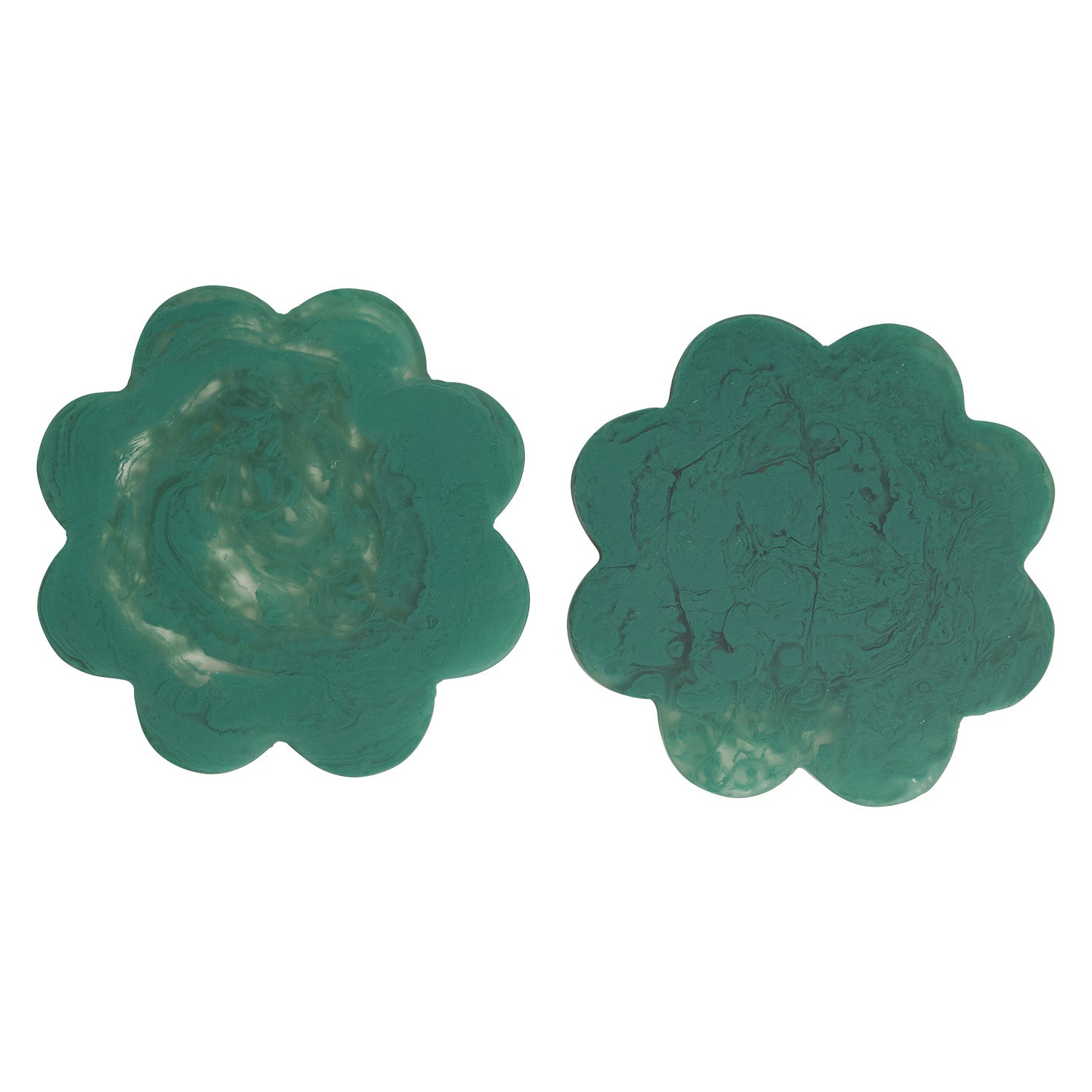 Premium Cecilia Coasters Set of 2 - Elegant Forest Design for Coffee Tables & Home Decor - Perfect for Protecting Surfaces from Drink Stains & Condensation