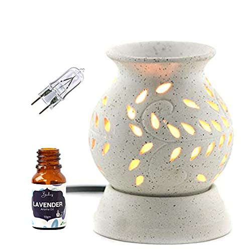 White - with 10grams Lavender Aroma Oil