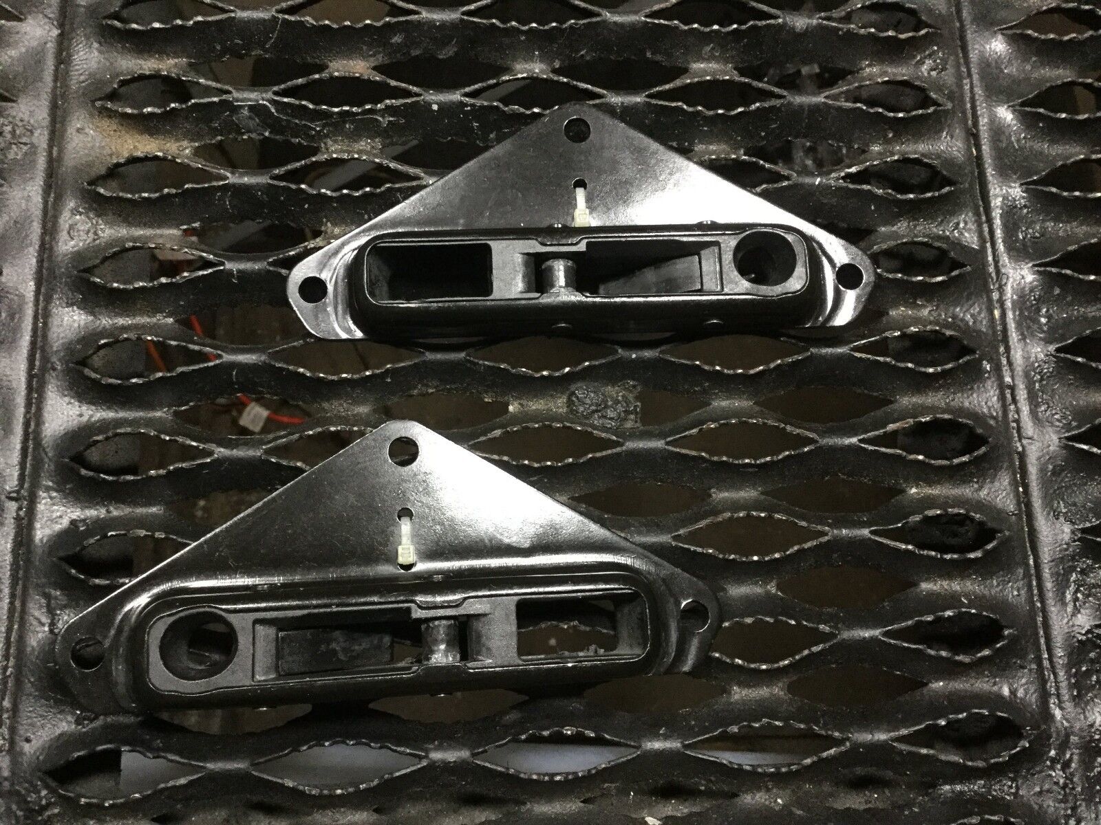 2003-2008 Audi A4 Convertible Top Lock Latch Set - Left & Right OEM Replacement Parts - Perfect for Roof Mechanism Repair & Maintenance