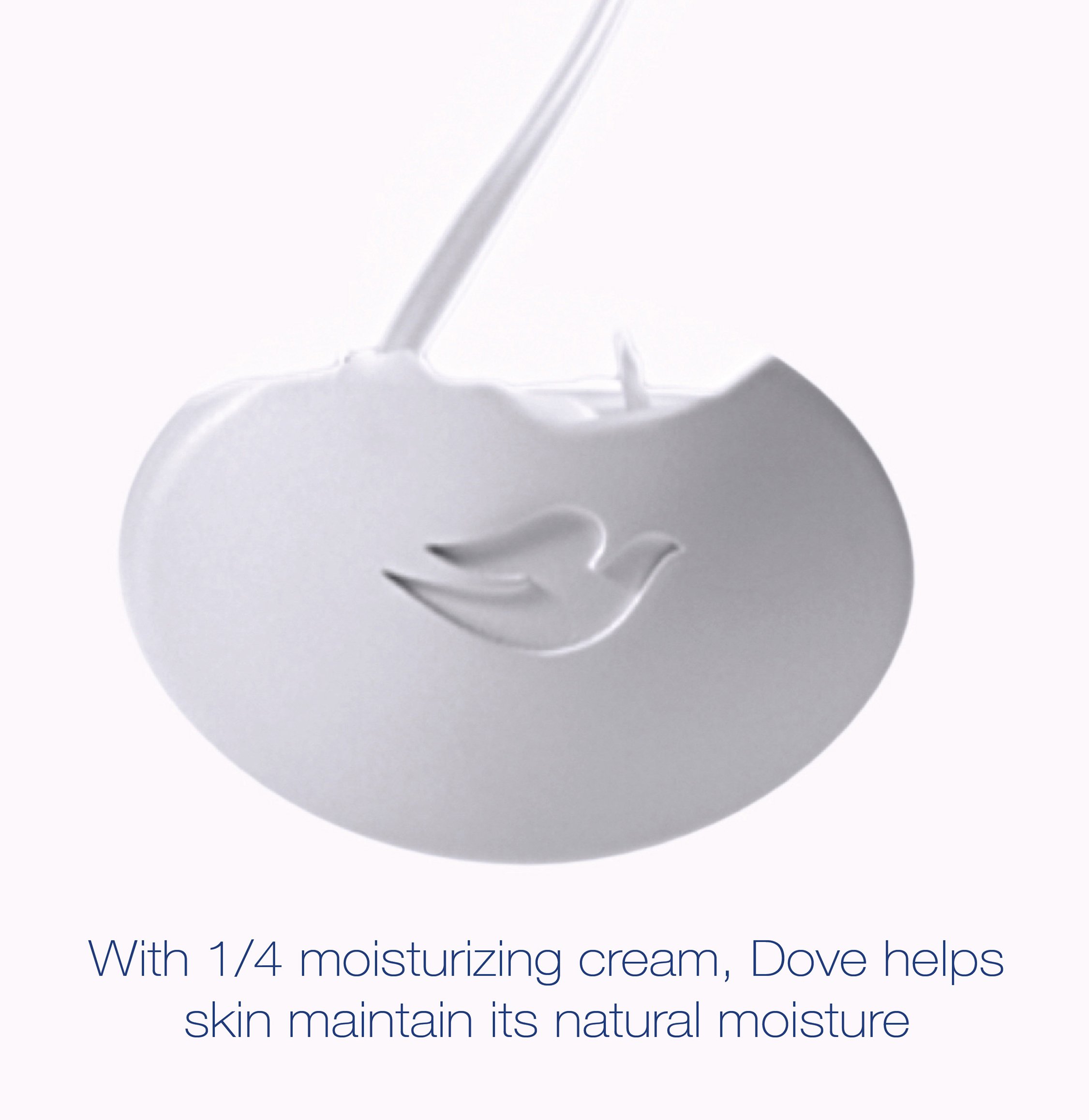 Dove Sensitive Skin Beauty Bar Soap - 4 oz (14 Bars) | Hypoallergenic, Fragrance-Free, Moisturizing for Dry & Sensitive Skin | Gentle Cleansing for Face & Body, Daily Skincare Routine