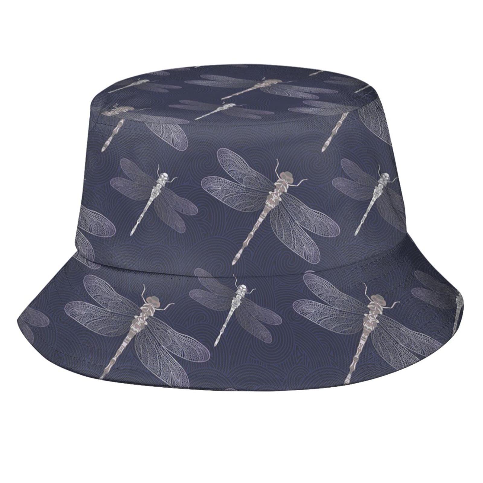 KiuLoam Galaxy Polar Bears Unisex Bucket Hat - Packable Fisherman Hat for Outdoor Summer Travel, Hiking & Beach - UV Protection Sun Hat for Men & Women - Perfect for Camping, Fishing and Vacation Trips