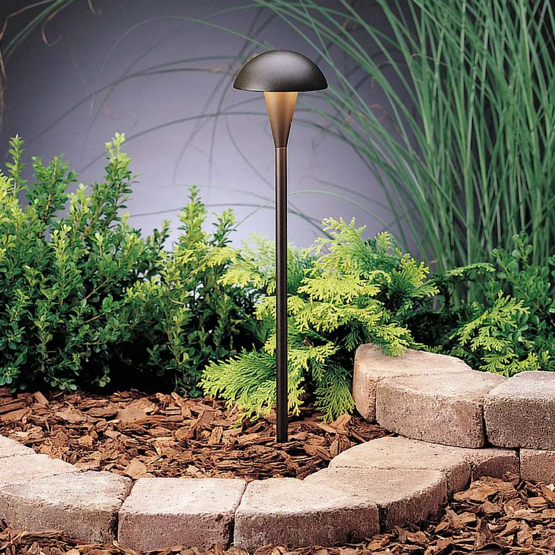 12V Solar Eclipse Path Light - Outdoor Landscape Lighting for Garden, Pathway, and Driveway - Weatherproof & Energy Efficient LED Lights