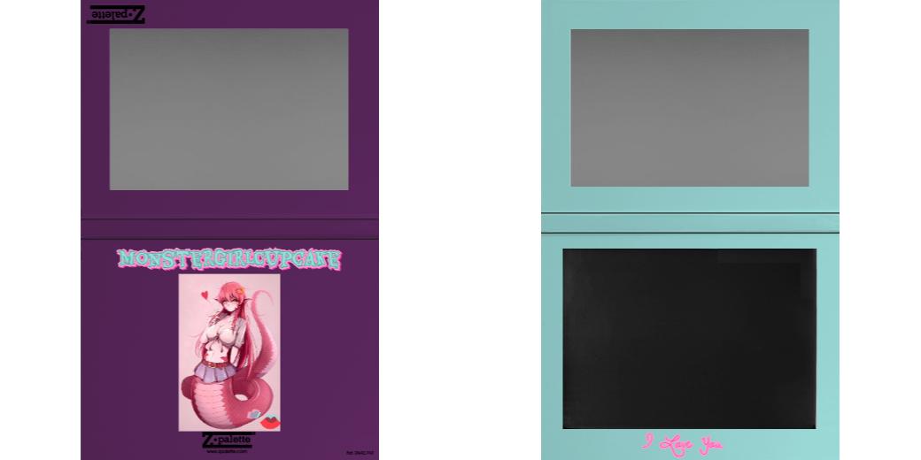 Custom Extra Large Magnetic Makeup Palette - Professional Empty Eyeshadow & Blush Organizer for Travel, Home & Salon Use