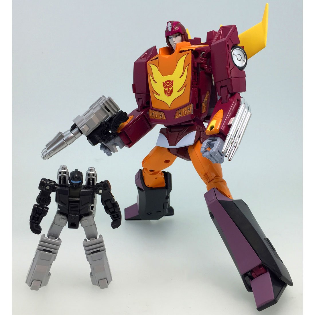 Targetmaster Hot Rodimus MP-40 Transformers Masterpiece Action Figure - Collectible Robot Toy for Adults & Fans | Perfect for Display, Gifts & Transformers Collections