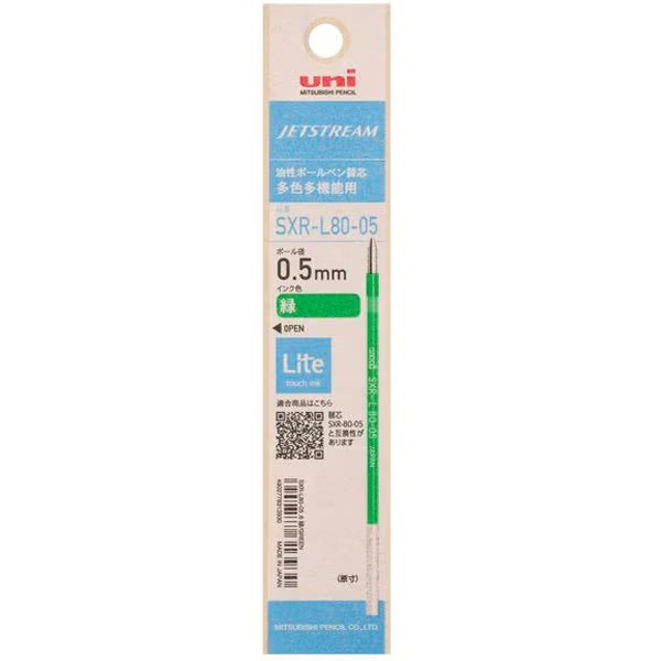 Jetstream Lite Touch Ink Multi Pen Refill SXR L8005 - Compatible with uni Mitsubishi Pencils - Smooth Writing for Office, School & Note Taking