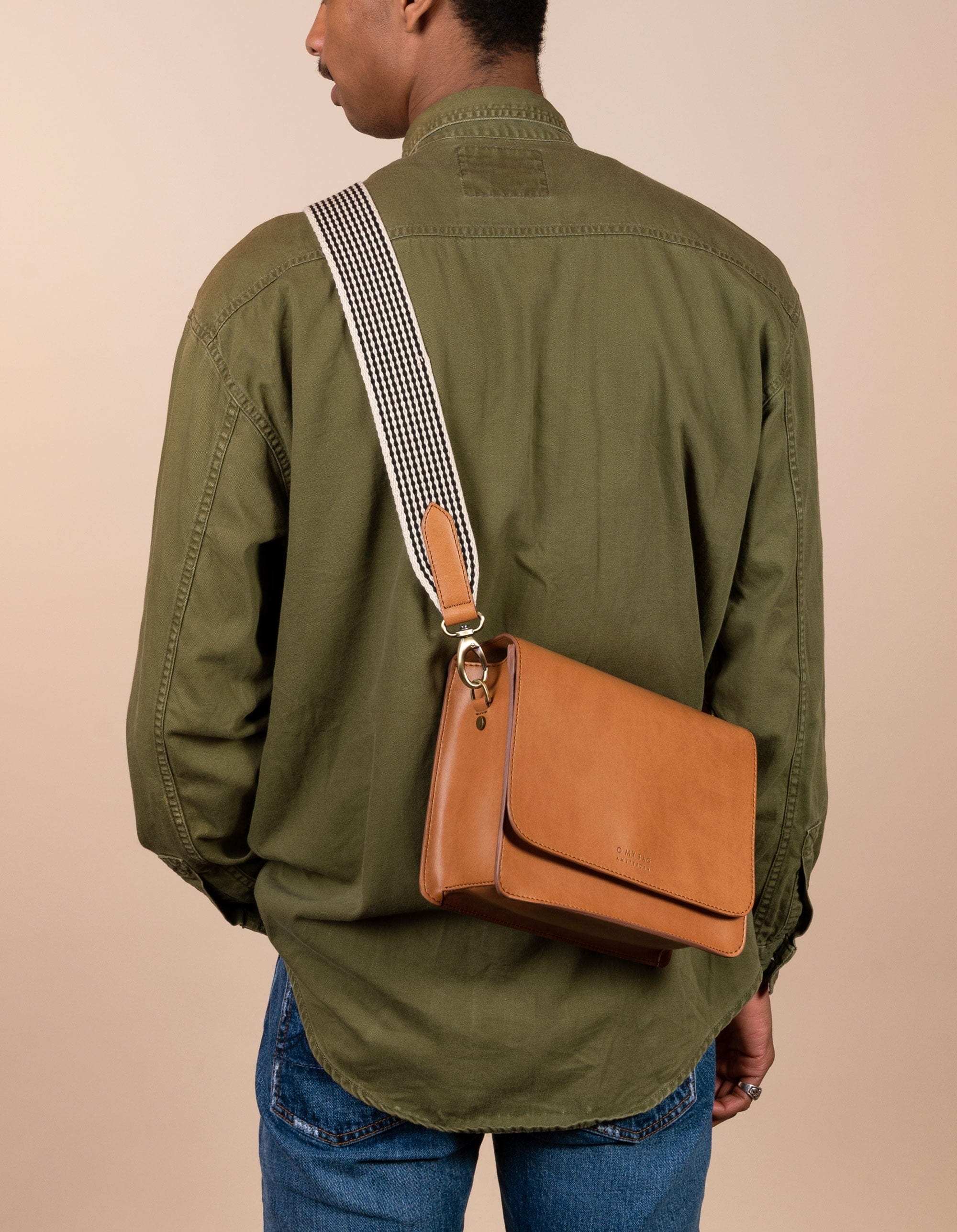 Audrey Vegan Leather Crossbody Bag for Women - Brown | Stylish & Eco-Friendly Apple Leather Handbag for Everyday Use, Travel & Shopping