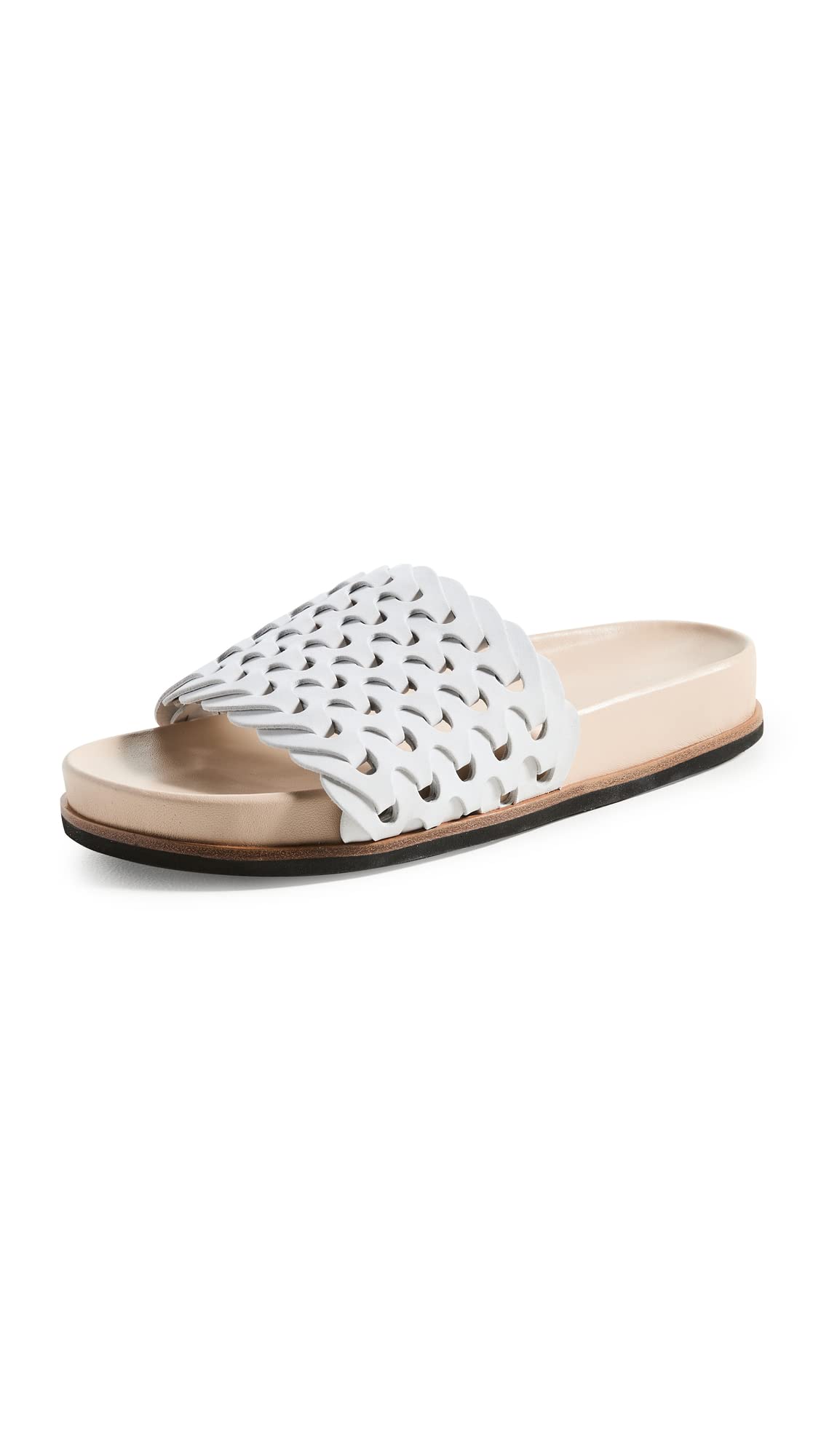 rag & bone Women's Bailey Slides - Comfortable Summer Sandals for Casual Wear, Beach & Poolside Relaxation