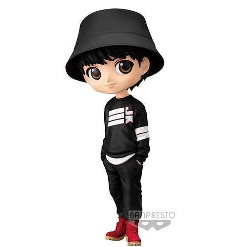 BTS Mic Drop Tiny TAN Q Posket Jung Kook (Version A) - Cute Anime Figure Collectible for K-Pop Fans, Home Decor & Gift Idea