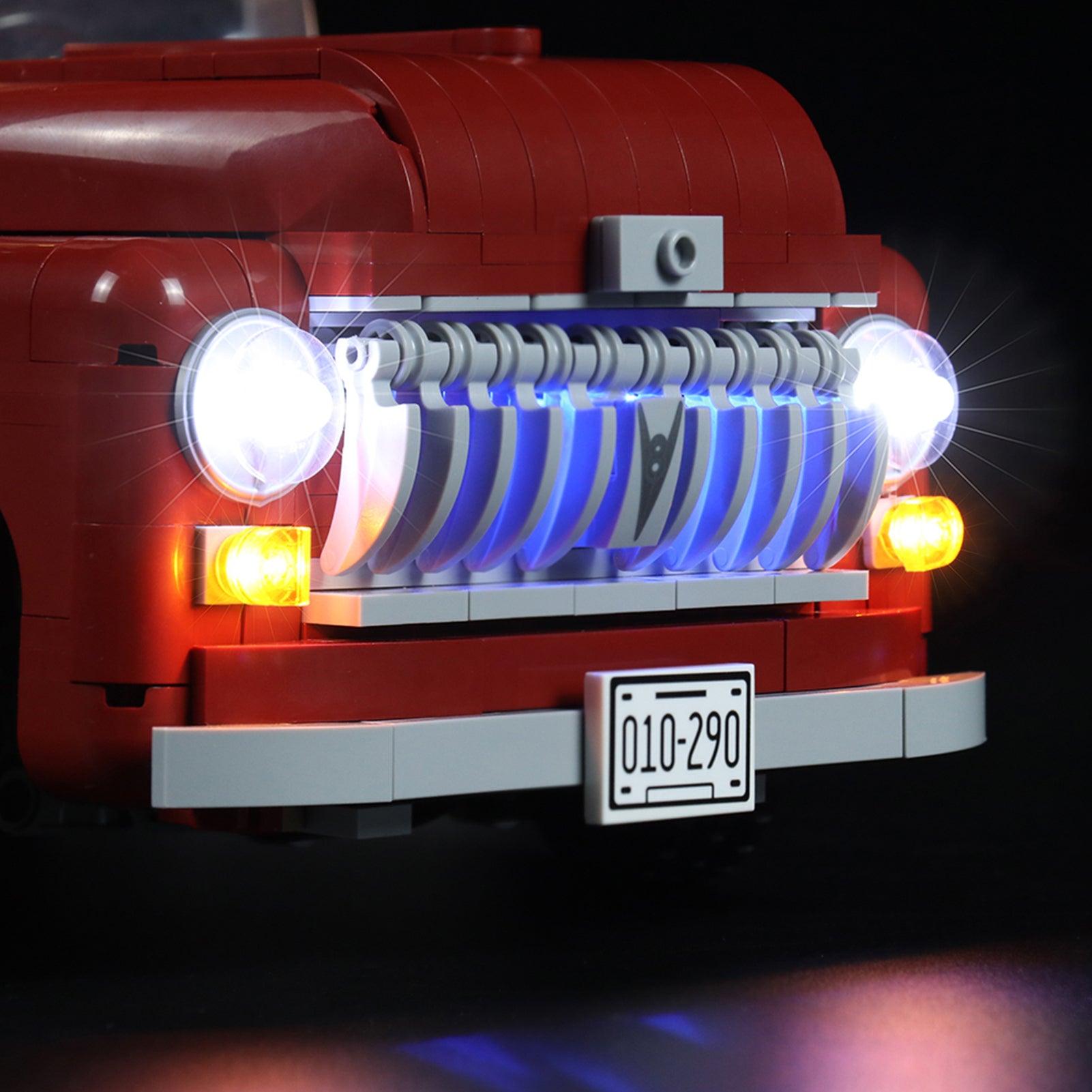LEGO Technic Pickup Truck 10290 Light Kit - Compatible with LEGO Building Blocks - Perfect for Nighttime Display & Model Car Enthusiasts