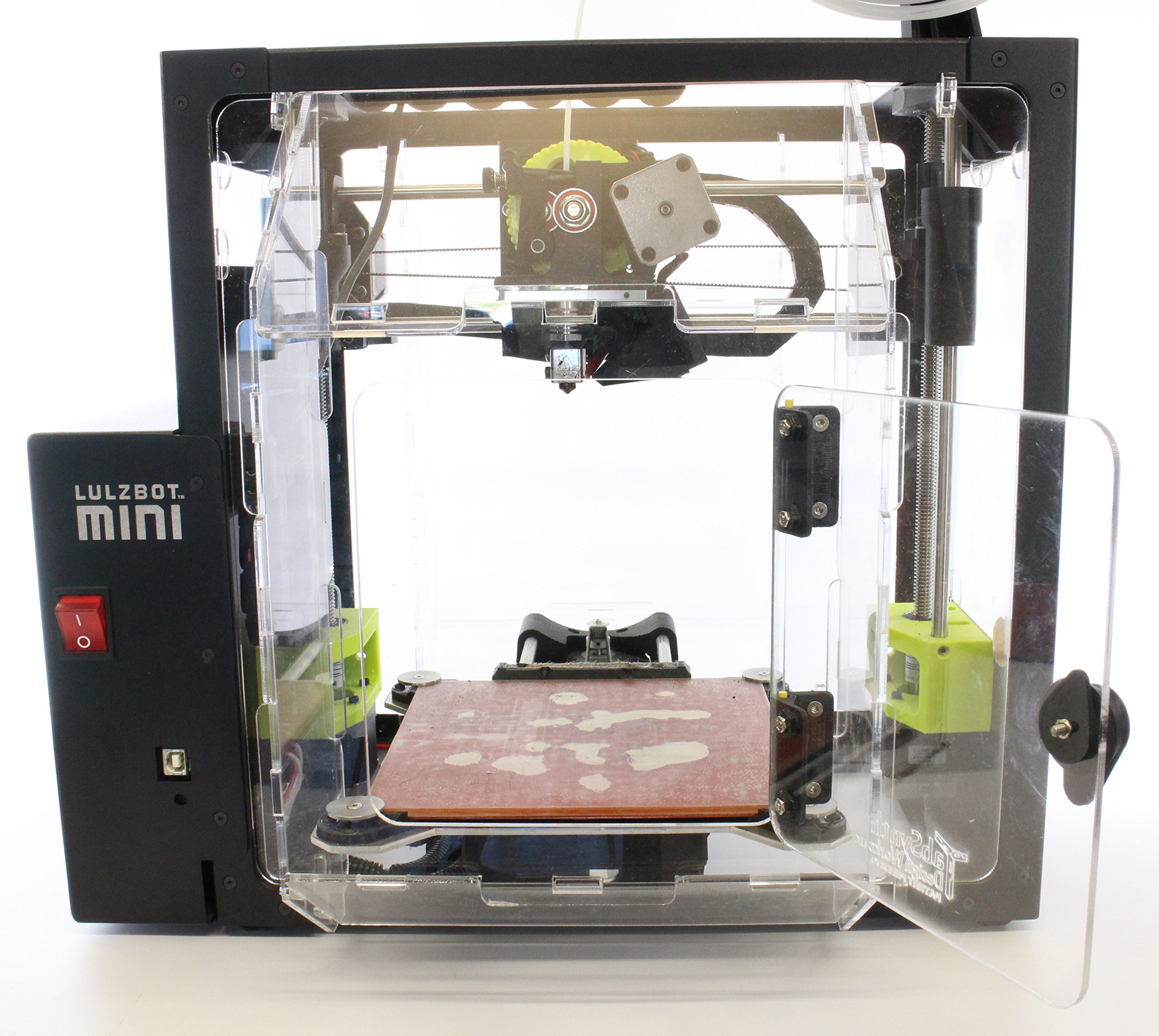 Lulzbot Mini 3D Printer Lexan Enclosure - Clear Protective Cover for Noise Reduction & Temperature Control - Perfect for Home, Office & Workshop 3D Printing