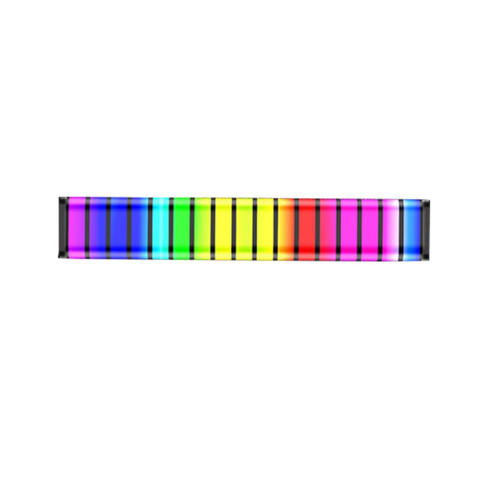 Mobestech Voice Activated LED Music Rhythm Lamp - Colorful Spectrum Light with Car Audio Level Indicator, Aroma Diffuser for Home & Vehicle Decoration | Perfect for Parties, Bedrooms & Car Interior Lighting