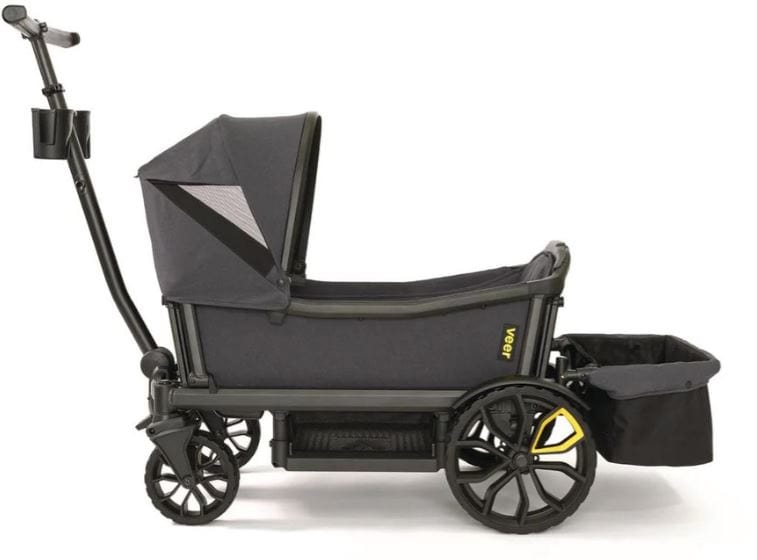 Veer Cruiser Bundle - Premium Bike Cruiser with Front Basket & Canopy for Comfortable Rides | Perfect for Beach, Park & City Commuting