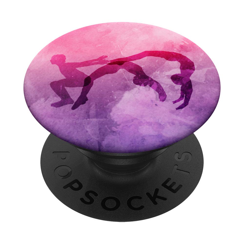 Gymnastics Phone Grip - Stick It Gymnast PopSockets Stand for iPhone, Samsung & Tablets | Perfect for Gymnasts, Cheerleaders & Sports Fans