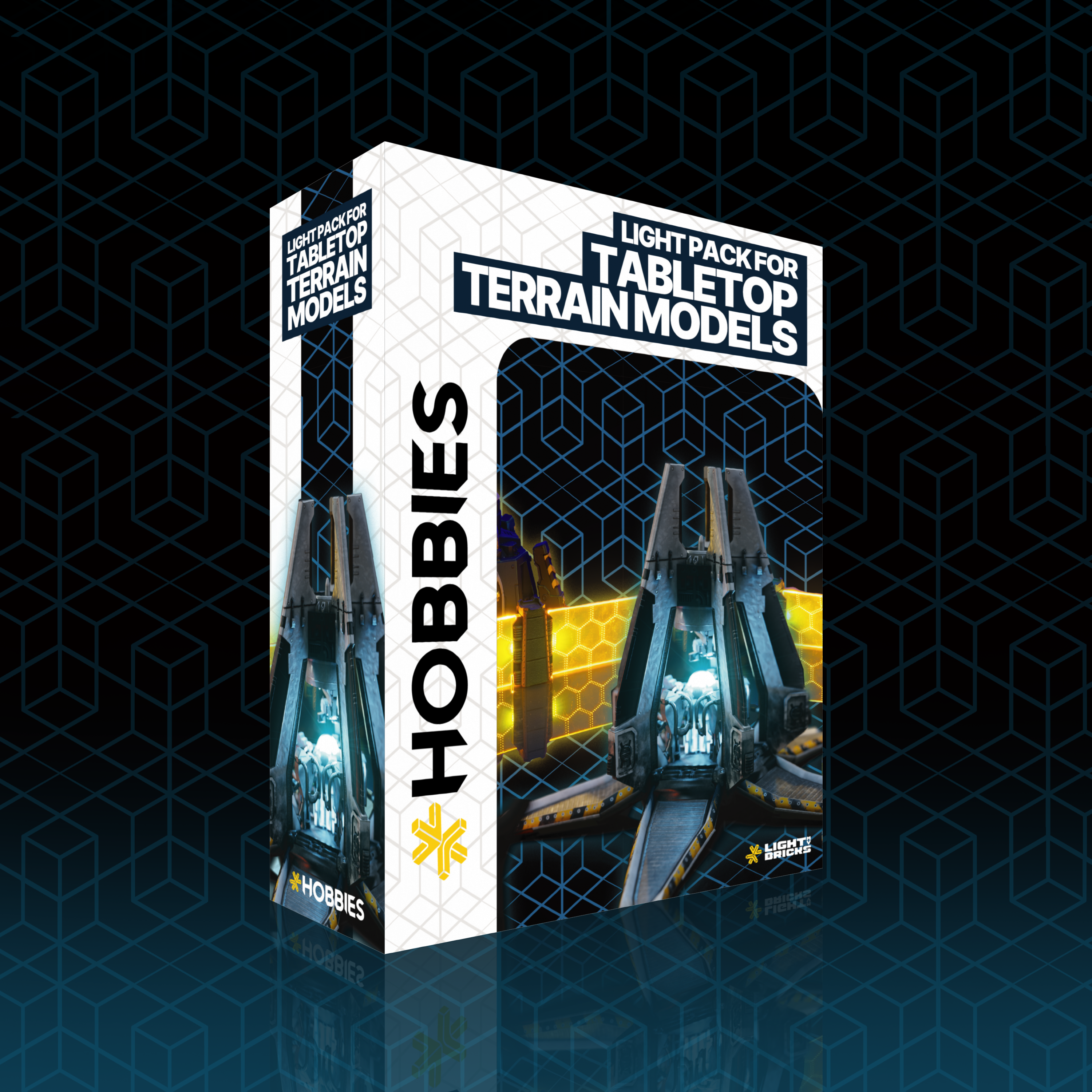 LMB Hobbies Tabletop Terrain Model Kit - DIY Miniature Scenery Building Set for Wargaming, RPG & Diorama - Perfect for Warhammer, D&D & Tabletop Battle Scenes