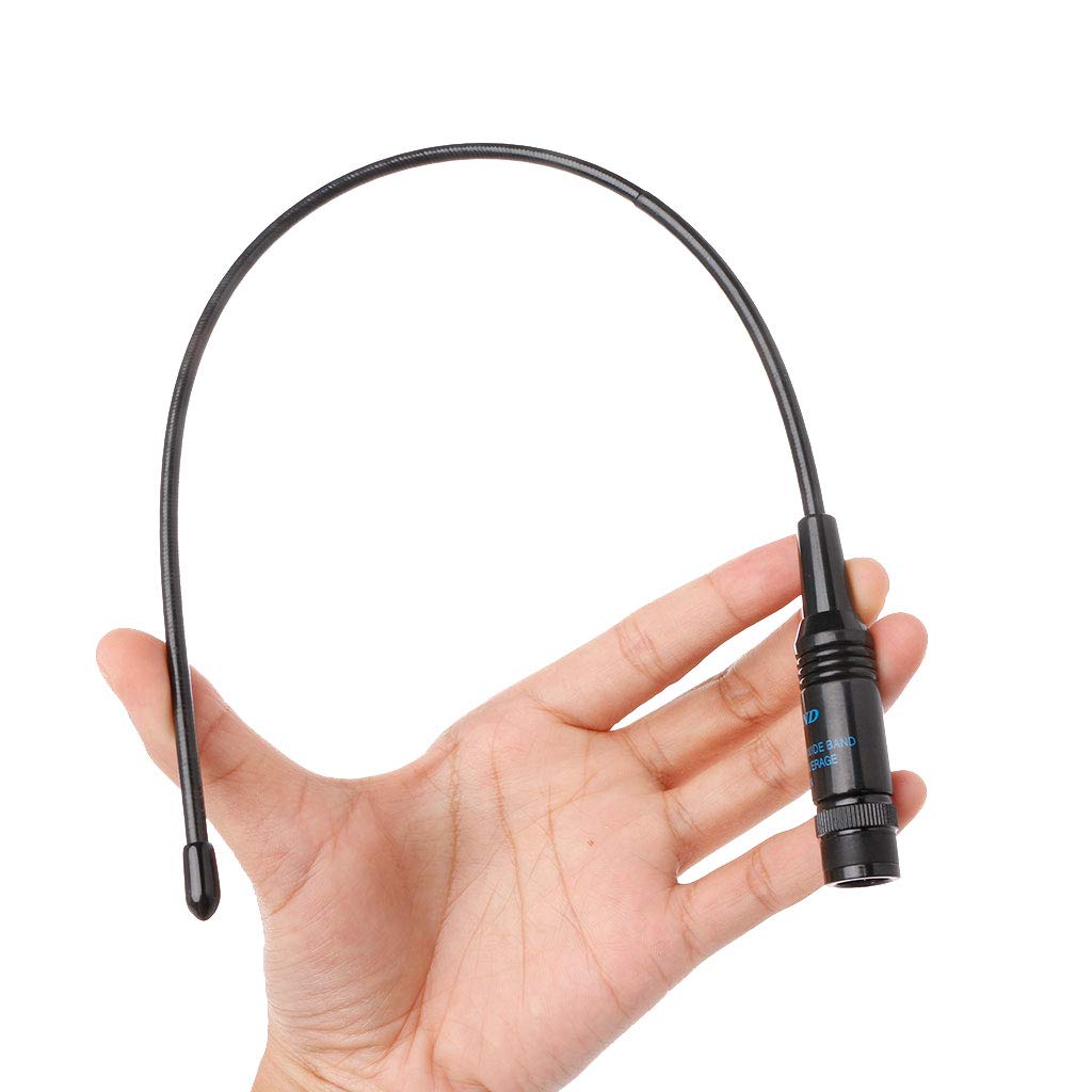 RH-771 Dual Band VHF/UHF BNC Antenna for Baofeng UV-5R Walkie Talkie - Enhanced Signal & Clear Communication for Outdoor Adventures, Hiking, and Emergency Preparedness