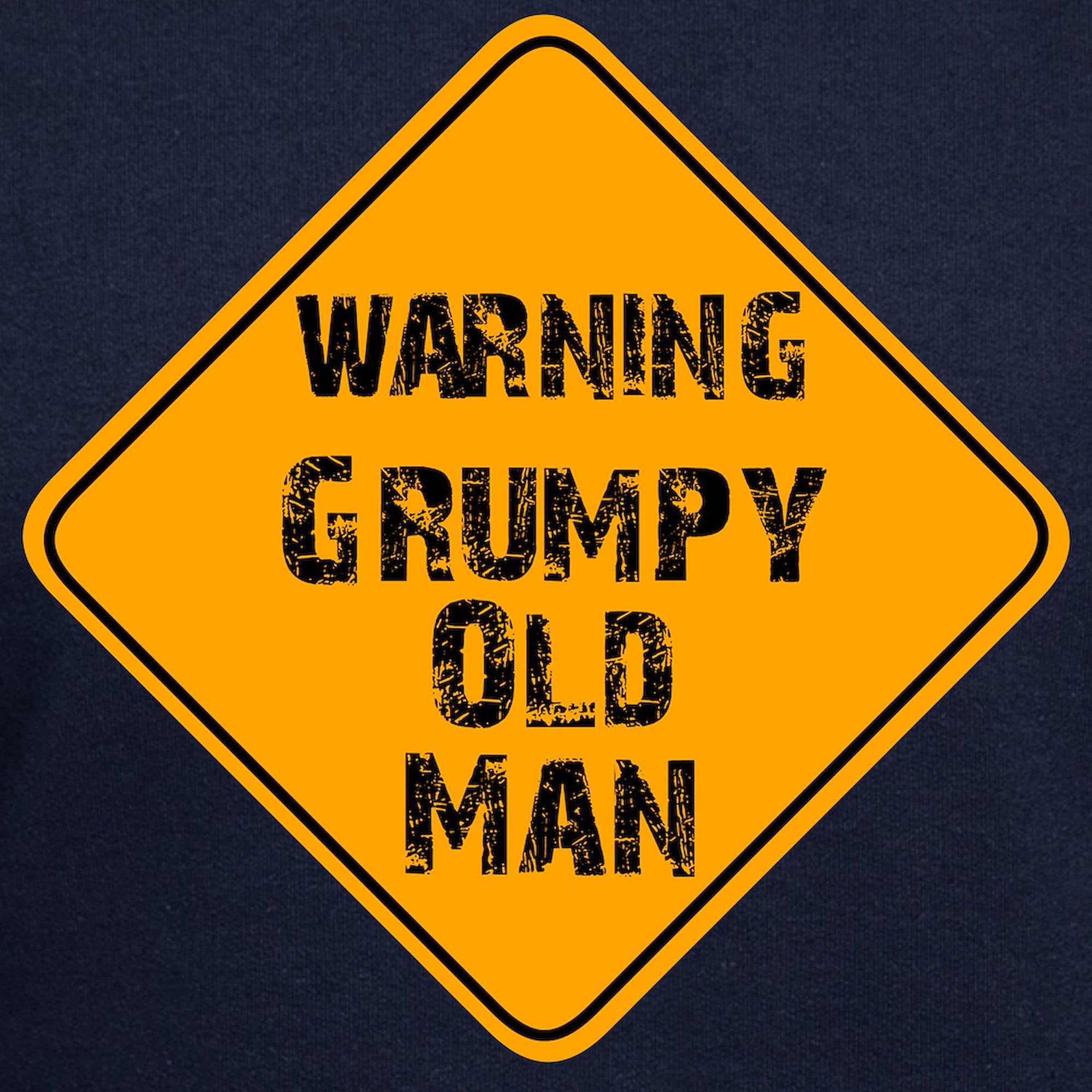The Grumpy Hoodie for Men - Dark Regular Fit Pullover Hooded Sweatshirt | Comfortable & Stylish for Casual Wear, Lounging, and Outdoor Activities