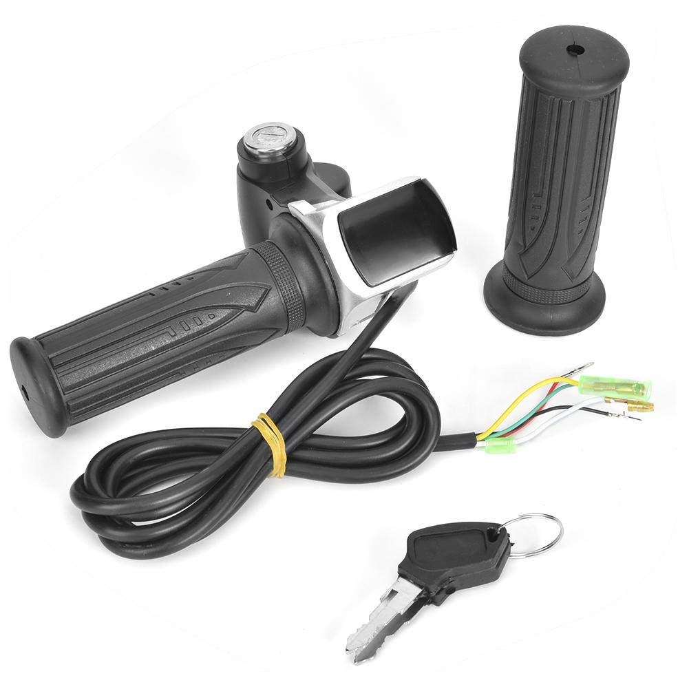 Qiilu Waterproof Electric Scooter Throttle Handle - High-Speed Reverse Handlebar for E-Bikes & Scooters - Perfect for Commuting, Off-Roading & Urban Riding