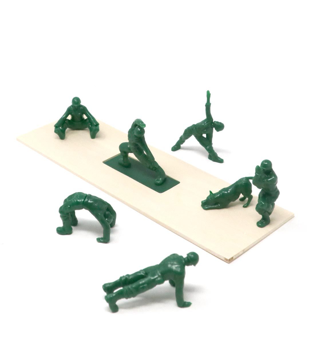 Yoga Joes Series 2 - 3-Pack Action Figure Set for Yoga Enthusiasts | Perfect for Home Workouts, Office Decor & Gift Giving