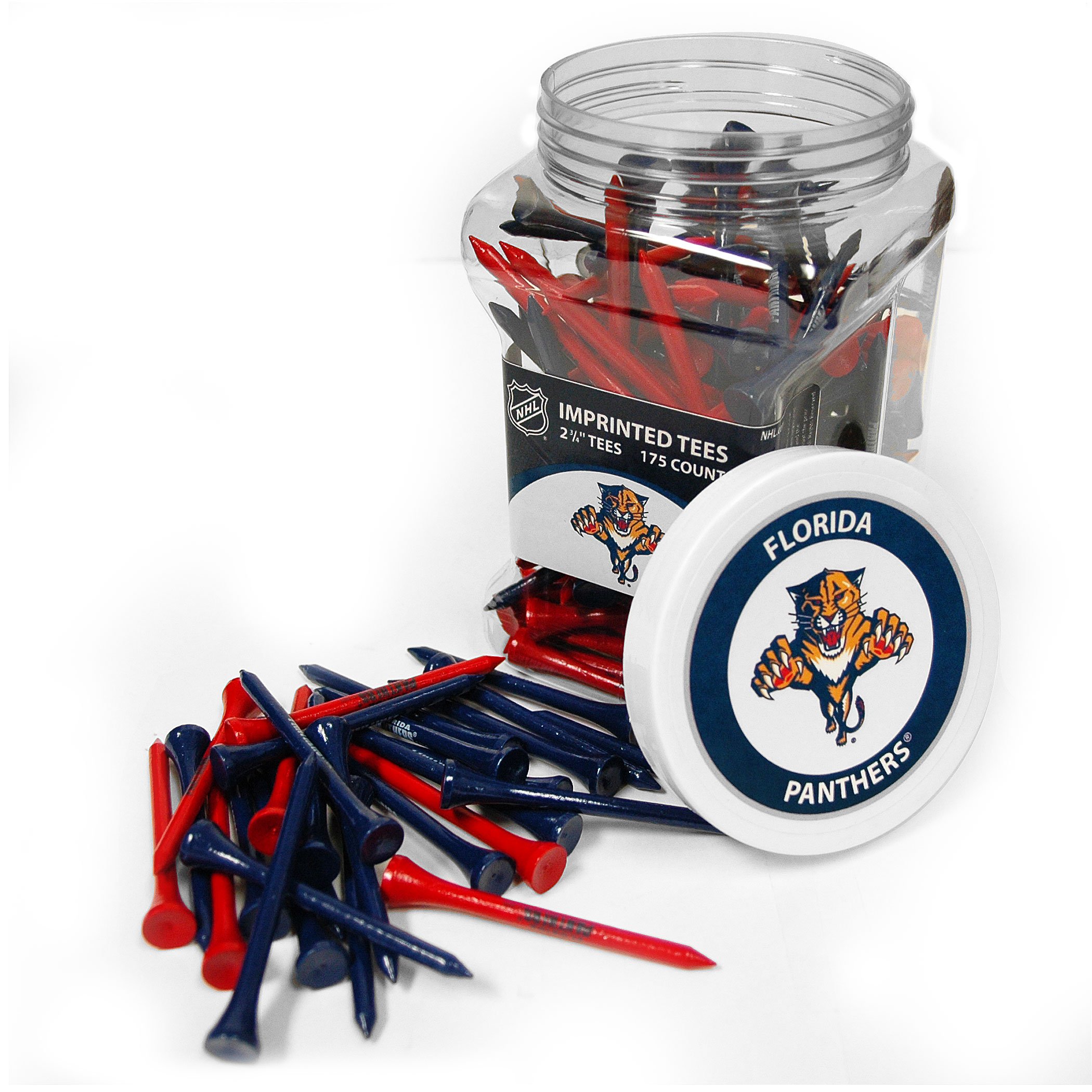 Team Golf NHL Golf Tees - Pack of 175 Premium Golf Accessories for Hockey Fans | Perfect for Driving Range, Course Play & Sports-Themed Gifts