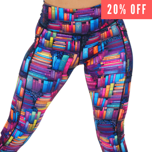 Plot Twist Leggings - High Waist Yoga Pants for Women, Tummy Control Workout Leggings | Perfect for Yoga, Gym, Running & Everyday Wear