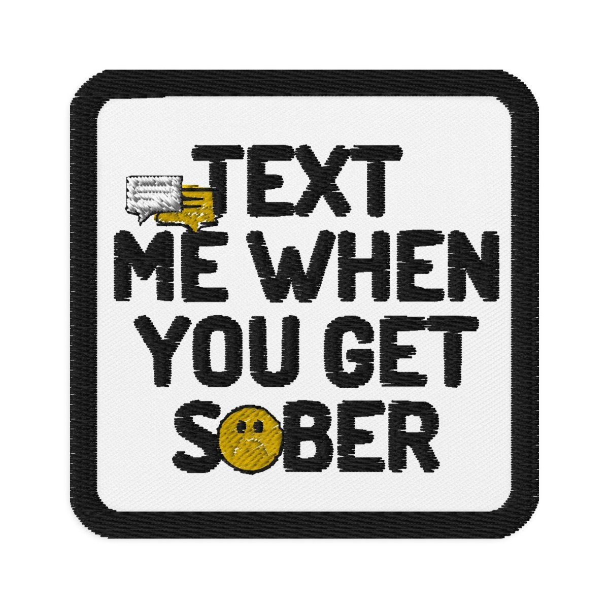 Call of Sobriety Patch Pack (3 Pack) - Motivational Sobriety Patches for Recovery, Strength & Pride - Perfect for Jackets, Backpacks & Recovery Gifts