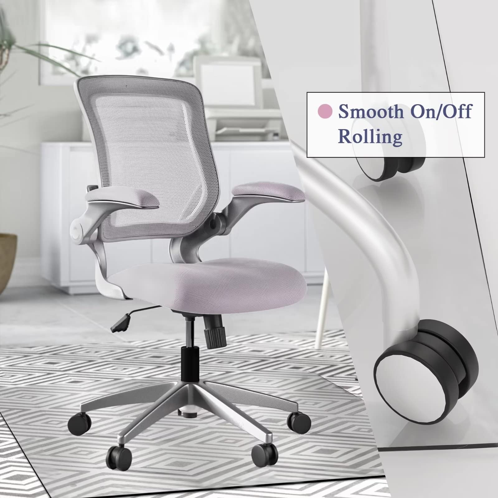 Tempered Glass Chair Mat for Carpet - 36
